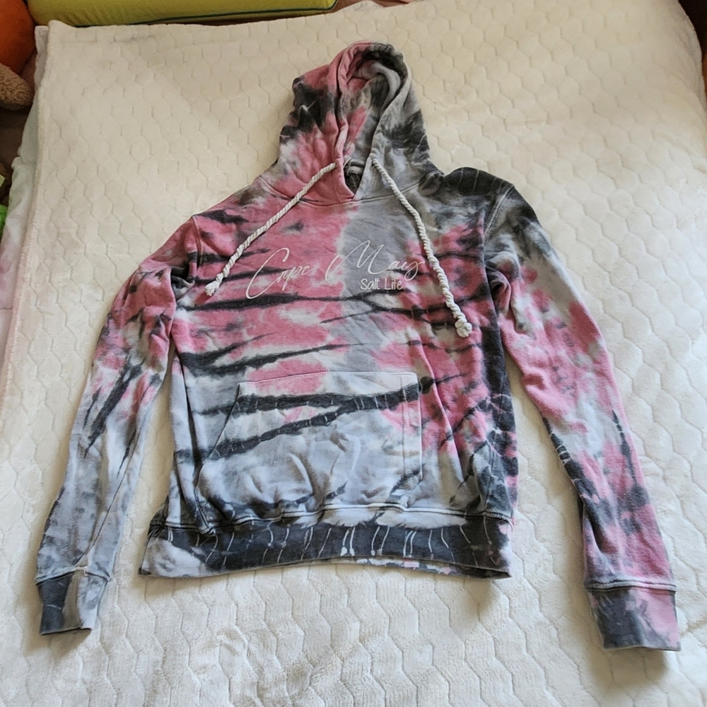 Racewear USA Pink and Gray Cape May NJ Hoodie